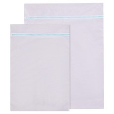 Easy Deal超大型寢具洗衣袋 60*80cm+90*110cm組, 1套, 藍色