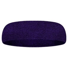 셀리빙 스포츠 땀 흡수 운동 헤어밴드, 자주색, 1개