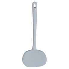 키친팩토리 플래티넘 실리콘 무타공 와이드뒤집개, 그레이, 1개