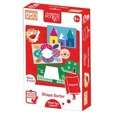 Learning Kitds 操作系列 圖形認知遊戲, 1個, 6片, 混和顏色