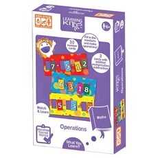 Learning Kitds 數學系列 算式認知遊戲, 1個, 33片, 混和顏色