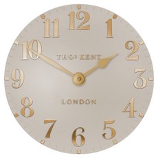 THOMAS KENT 經典掛鐘 12吋, 麥金色