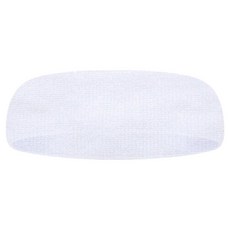 셀리빙 스포츠 땀 흡수 운동 헤어밴드, 화이트, 1개