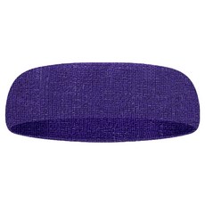 셀리빙 스포츠 땀 흡수 운동 헤어밴드, 다크 퍼플, 1개