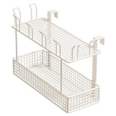橡合杉 陽台晾鞋架 雙層, 1個, 白色