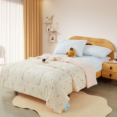 E-ROU 伊柔寢飾 韓國雪雲絲冰冰被, 花庭小兔