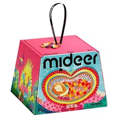 mideer 童話藝術方盒拼圖, 1個, 拇指姑娘, 66片