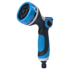 하루담 다기능 10 in 1 정원 세차 물뿌리개, 파랑, 1개