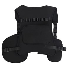 American Road 男士登山穿戴式裝備背心揹包 HR2350, 黑色