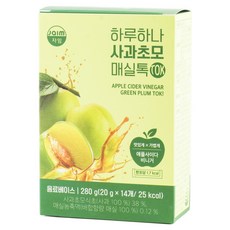 Jaim 每日一包 蘋果醋母梅子飲 14入, 1個, 280g