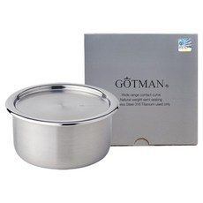 고트만 통즈 원통형 밀폐용기 1호 150ml, 1개, 밀폐용기 150ml 주방용품/1인가구 주방용품 반품 최저가 52,240원