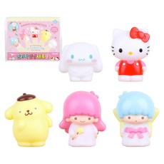 BUNNYLAND 三麗鷗手指公仔玩偶 1彈 5種組, 1套