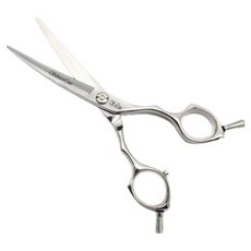 SILVER LINE 纖薄彎剪15.5cm, 銀色, 1個