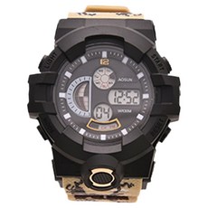 Soyo商會 多功能防水運動電子手錶 45g, 1個, 淺黃色