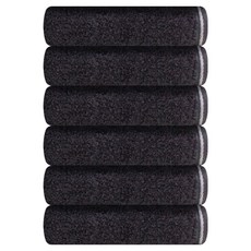 Songwol 松月 約會飯店毛巾 190g 竹纖維混紡紗, 深灰色, 6個