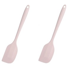 Big Buck 矽膠料理刮刀, 2個, 粉紅色