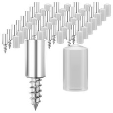 親切市集 玻璃層板託 30入 + 透明蓋 30入 組, 1套, 單一顏色