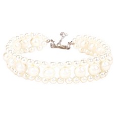 웨이비데이즈 반려동물 이벨리 비즈 목걸이, 화이트, 1개 반려동물용품/펫티켓 산책용품 반품 최저가 8,840원