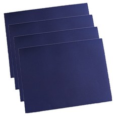 아리코 컬러 패딩 수선 패치, 네이비, 4개