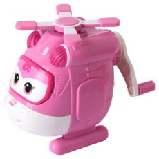 deLi 得力 Super Wings DIZZY削鉛筆機 EH518, 1個, 粉色