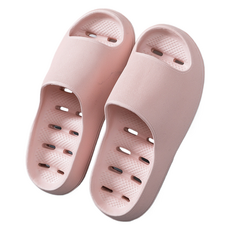 Smile Energy 矽膠浴室拖鞋 D TYPE, 粉紅色, 1個
