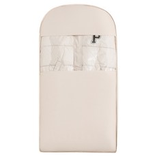 Life GONGyOU 零體積衣架式壓縮袋 淺米色, 1個, 1入