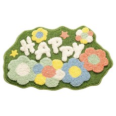 Mini 嚴選 花朵植物蛋糕絨踏墊地墊 CN0521-B