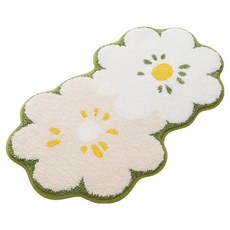 Min i嚴選 花朵植物蛋糕絨踏墊地墊 CN0521-A