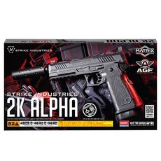 아카데미과학 2K ALPHA BB탄총 핸드건 17244, 1개