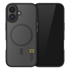 스킨플레이어 내셔널지오그래픽 맥세이프 매트 클리어 휴대폰 케이스