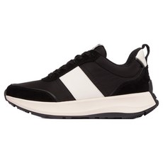 fitflop F-Mode Flow 織物滑入式皮革厚底運動鞋