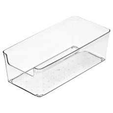 Happy Guru 徽章動漫偶像週邊商品長型收納盒, 1個, 透明