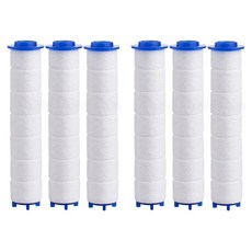 MONACO OLIVE 全民增壓省水過濾蓮蓬頭專用濾芯, 6個, 無香