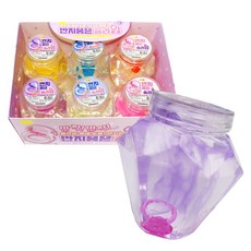 agaplus 戒指噗通透明史萊姆, 1套, 6種