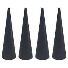 奶油捲甜點 塗層不鏽鋼海螺麵包模具 4入 大, 1套
