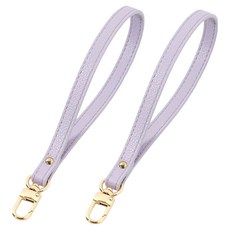 Khohimo 人造皮革手拿包 手機包 防遺失手腕帶 5W0665, 2個, 紫色