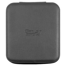 CVJ 皮革多格可調式DIY耳機DAP收納盒, 1個, 單一商品, 單一顏色