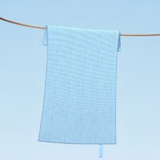 소니오 스트라이프 다용도 쿨 스포츠 타월 40 x 60 cm, 1 스카이블루, 1개