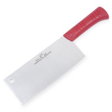 Knife Mall Jelldom 彩色中式刀 肉類用, 紅色, 1個
