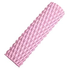 Roiwing EVA波浪凸點硬式泡棉滾筒, 1個, 蜜桃色