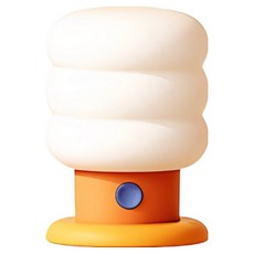 비츠조명 LED 미로 무선 무드 수면등, 오렌지