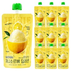 KETO Jennie 冷凍即食Jeni雪酪 濃鬱檸檬, 10個, 130ml