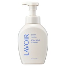 LAVOIR 泡沫洗手液 白麝香與琥珀, 500ml, 1個