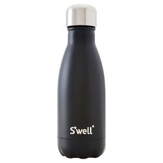 S'well Satin London Chimney 美國時尚不鏽鋼保冷保溫瓶, 1個, 260ml, 消光黑