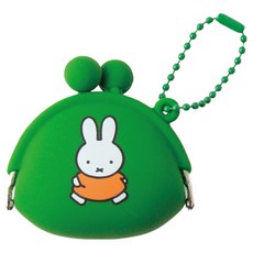 스튜디오에잇 미피 미니 똑딱이 파우치, 그린, 1개