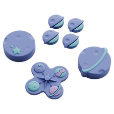 GEEKSHARE Joytron 任天堂 Switch2 Joy-Con2 搖桿套 按鍵套 搖桿 + 按鍵帽組, 1套, 單一商品, 快樂星球