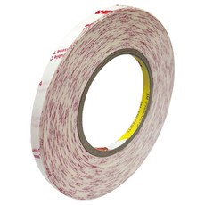 스카치 쓰리엠 부직포 다용도 얇은 양면 테이프 10mm x 50m, 1개