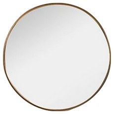 InMUSE 室內設計圓形掛鏡 60cm, 金色