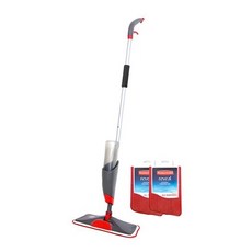 Rubbermaid 樂柏美 reveal拖把吸塵器 + 清潔水桶 + 超細纖維拖布 3個, 1套