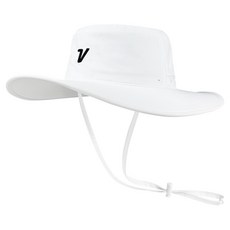 Volvik 男士 Safari 闊邊漁夫帽 高爾夫球帽, 1個, 白色